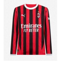 Camiseta AC Milan Primera Equipación 2024-25 manga larga